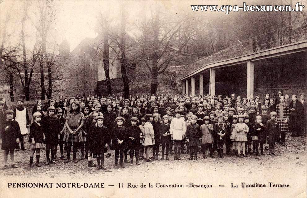 PENSIONNAT NOTRE-DAME - 11 Rue de la Convention - Besançon - La Troisième Terrasse